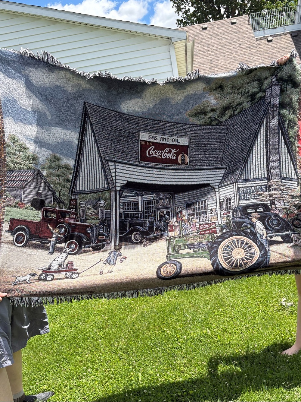 ‘Fillin’ Up On Memories” Throw Coca Cola and John Deere Collaboration